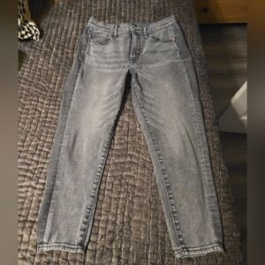 Express High Rise Skinny Jeans Conscious Edit Gray Wash Size 10 Short